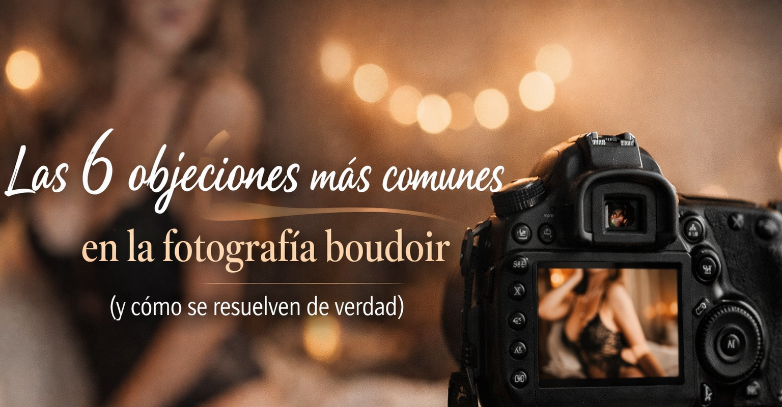 objeciones mas comunes en la fotografia boudoir